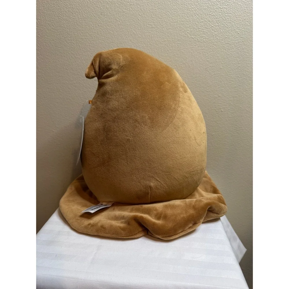 Squishmallows Harry Potter Sorting Hat 10 Inch Plush Brown Wizarding World NWT
